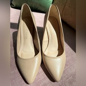 Kelly & Katie Blush Pointed-Toe Pumps